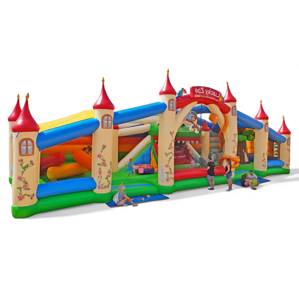 Active Center Hüpfburg Schloss – Das ultimative Abenteuer mieten bei Happy Fun