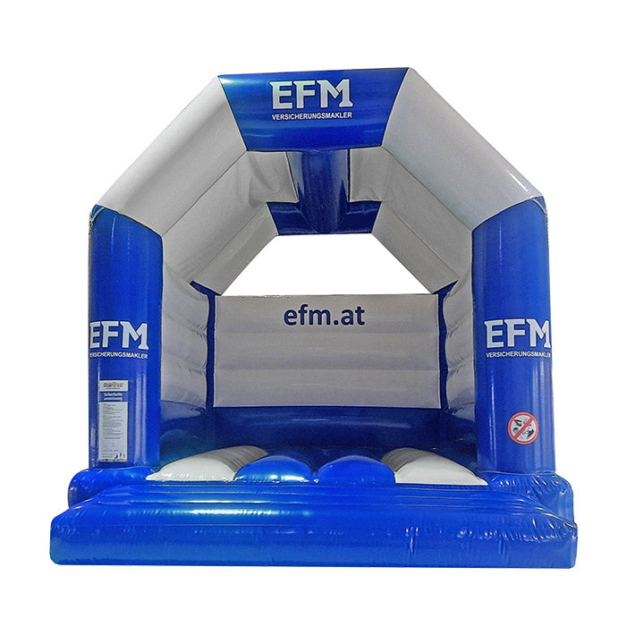 Hüpfburg EFM Versicherungsmakler mieten bei Happy Fun