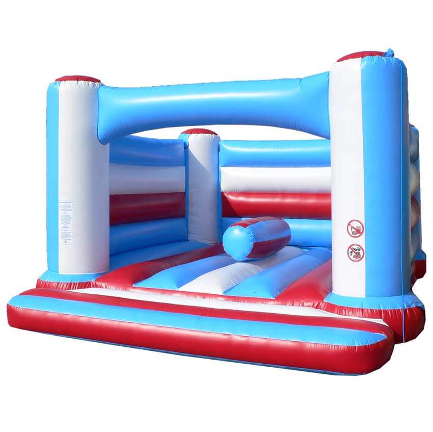 Hüpfburg Economy mit Walze mieten bei Happy Fun