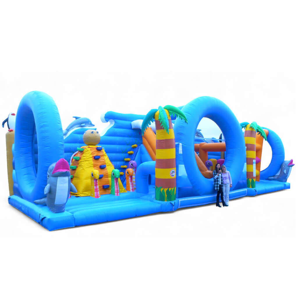 Active Center Hüpfburg Delphin – Das Mega-Paradies für Wasserspaß und Abenteuer mieten