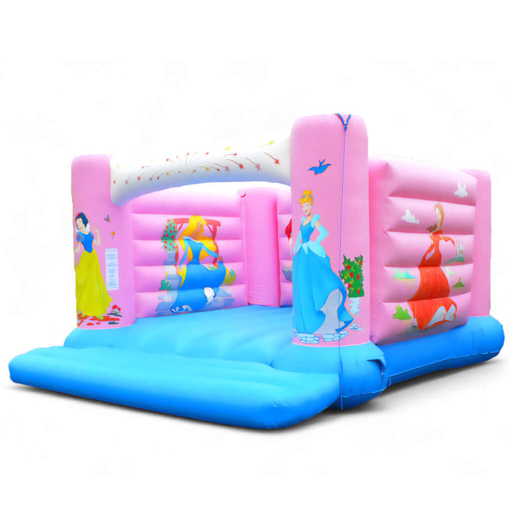Hüpfburg Prinzessin - Das Highlight für kleine Königinnen mieten bei Happy Fun