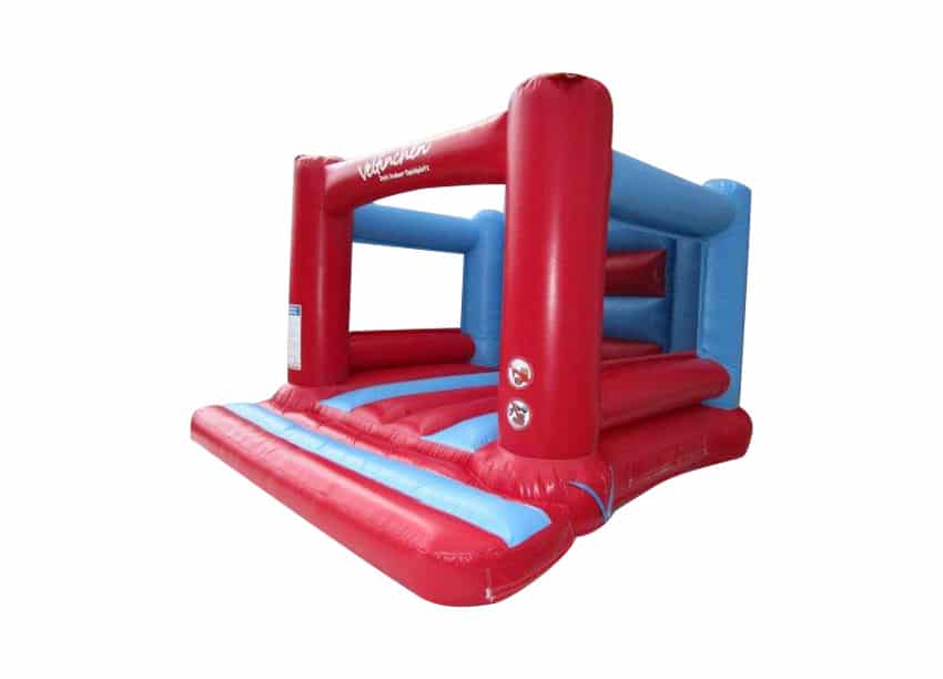 Hüpfburg Indoorspielplatz mit Netzfenster mieten bei Happy Fun