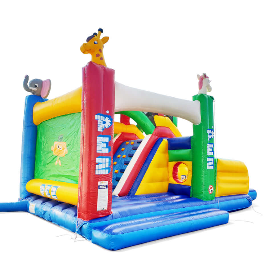 Hüpfburg PEZ Süßigkeiten, Spender, Zuckerl Nachbildung mieten bei Happy Fun