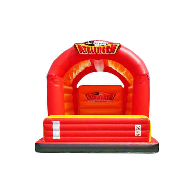 Hüpfburg Sport Market mit Dach mieten bei Happy Fun