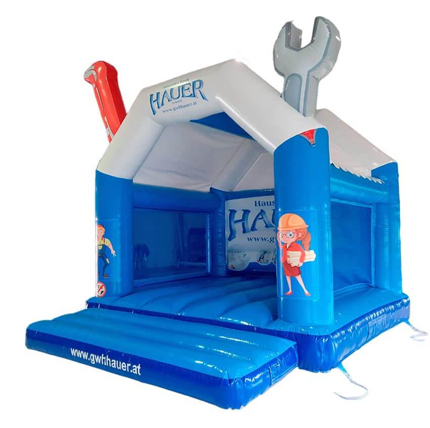Hüpfburg Werkzeug mit Zange und Schraubenschlüssel mieten bei Happy Fun