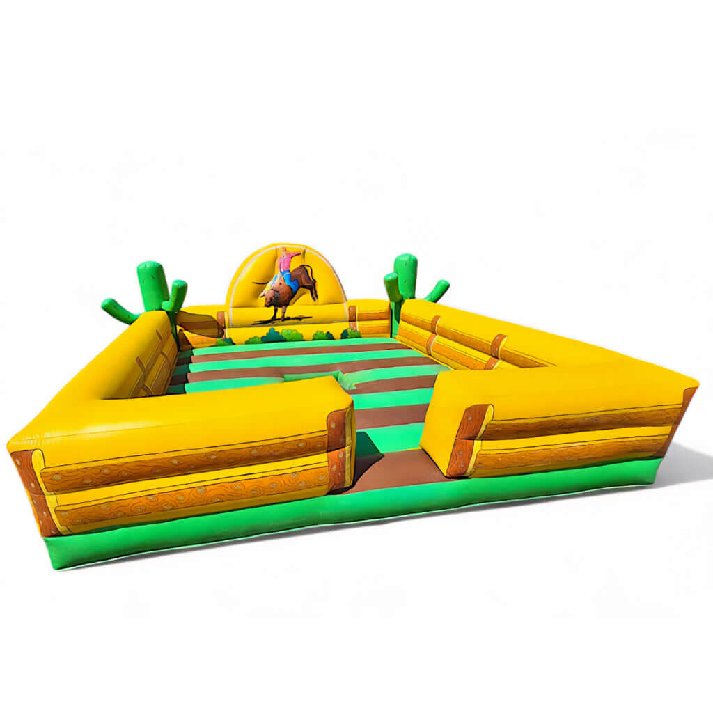 Rodeo Bullriding Fallkissen Western mieten bei Happy Fun