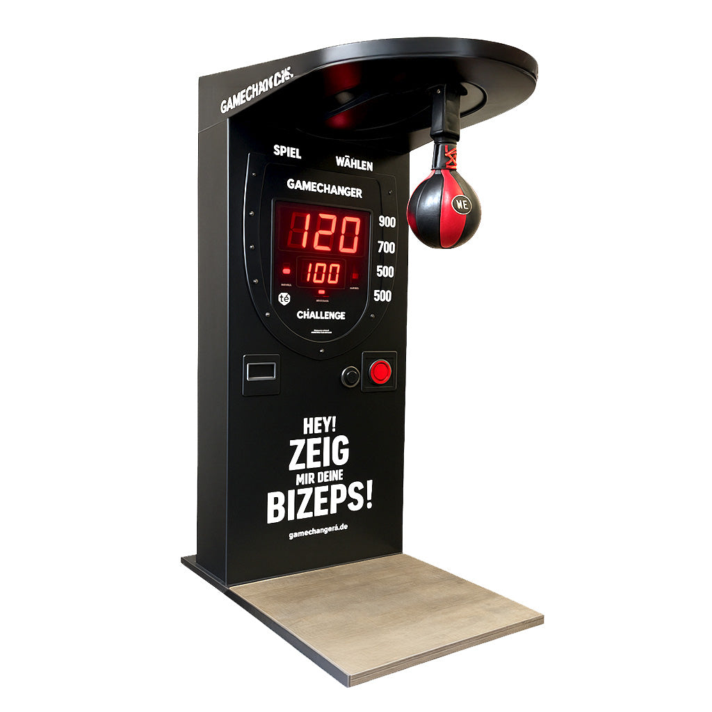 Boxautomat mieten - Boxen, Schlagkraft testen & Publikum begeistern mieten bei Happy Fun