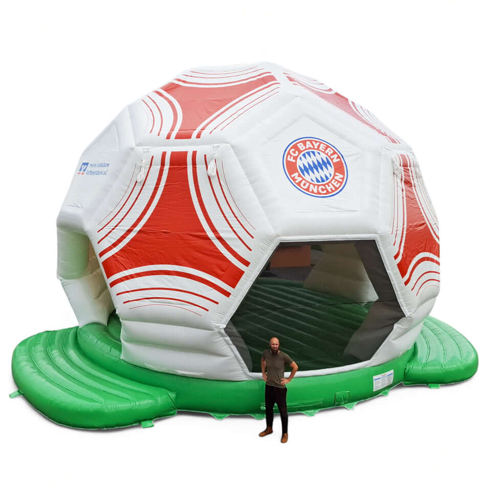 FC Bayern München Fußball Hüpfburg mieten bei Happy Fun