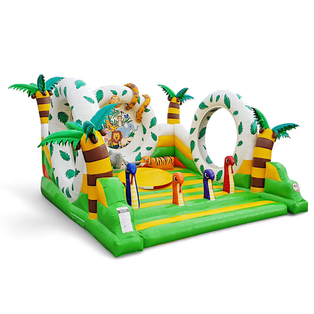 Drehbühne Dschungel – Balancier-Spaß im wilden Tropenabenteuer mieten bei Happy Fun