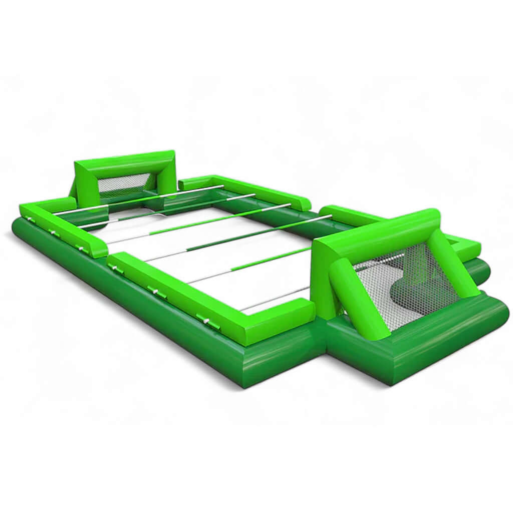 Menschenkicker 10-12 Spieler mit Alustange - Riesenwuzzler aufblasbar mieten bei Happy Fun