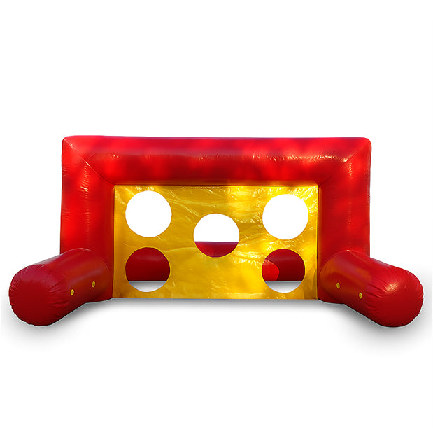Fußball Geschicklichkeitstor mieten – Das aufblasbare Zielschusstor mieten bei Happy Fun