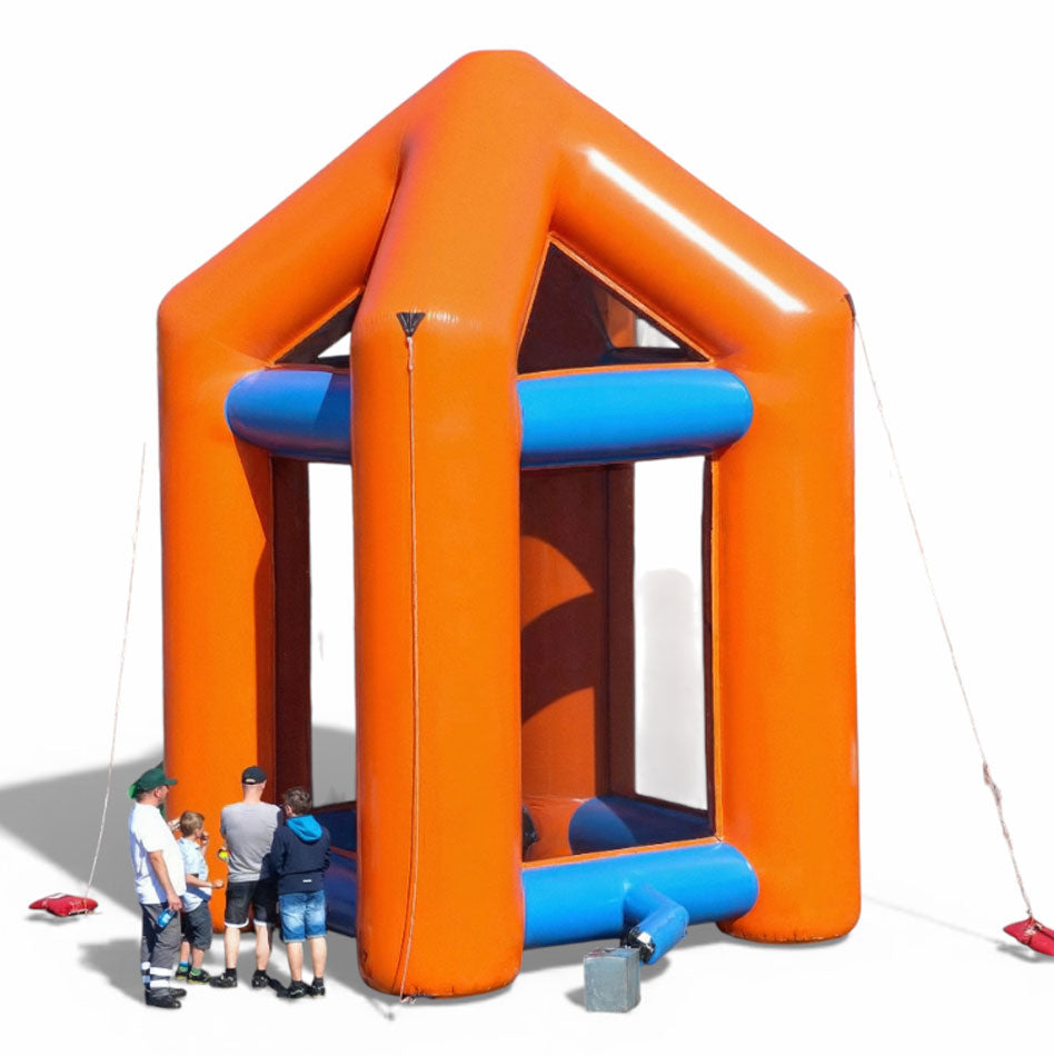 Kistenklettern aufblasbar – Mutprobe und Höhenabenteuer für Events mieten bei Happy Fun