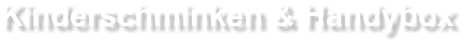 Kinderschminken mieten bei EVENTADLER, Inhaber Jörg Adler