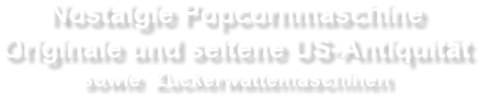 Popcornmaschine mieten bei EVENTADLER