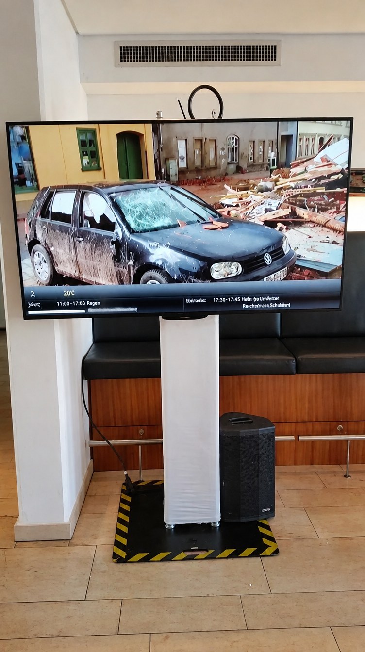 Telefunken 65" Full HD Display mieten in Braunschweig