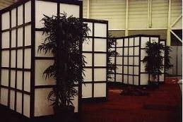 Paravent - chinesisch - China - Asien - Japan - Abgrenzung - Event - Dekoration