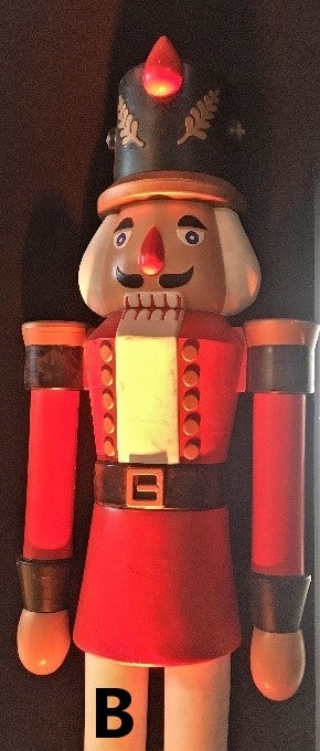Nussknacker Figur, Weihnachten, Weihnachtsmann, Nüsse, Weihnachtsfiguren, 3D – 4
