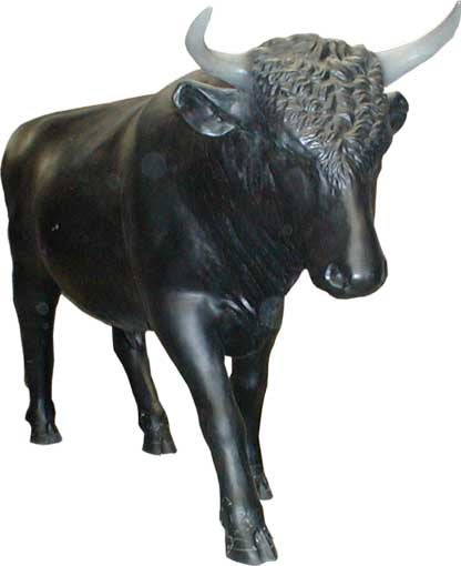 Stier Figur, Bulle, Tier, Stierkampf, Spanien, Torero