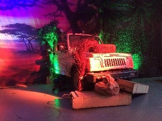 Safari Jeep, Auto, Dschungel, Afrika – 4