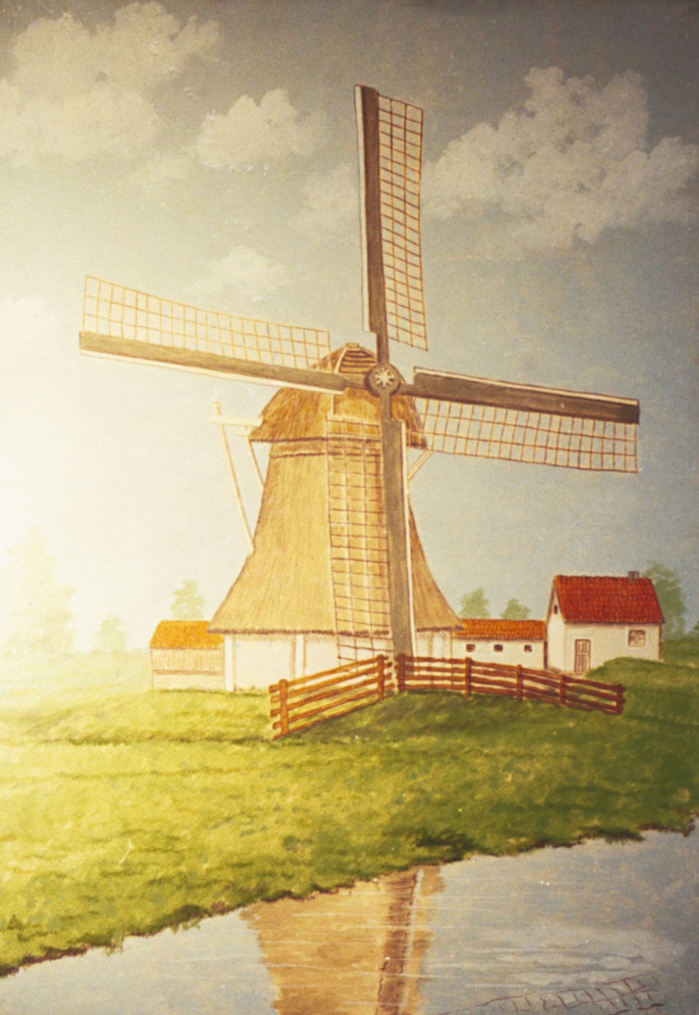 Windmühle - Kulisse
