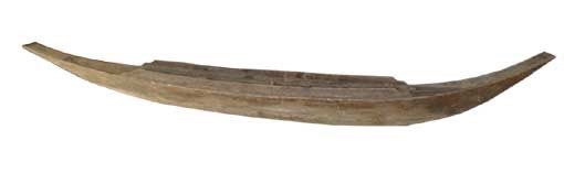 Holzboot mit Paddel, Boot, See, Schwimmen, Yacht – 2