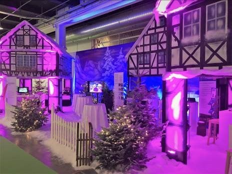 Fachwerkhäuser, Fachwerk, Weihnachten, Weihnachtsdorf, Weihnachtsmann, Winter – 3