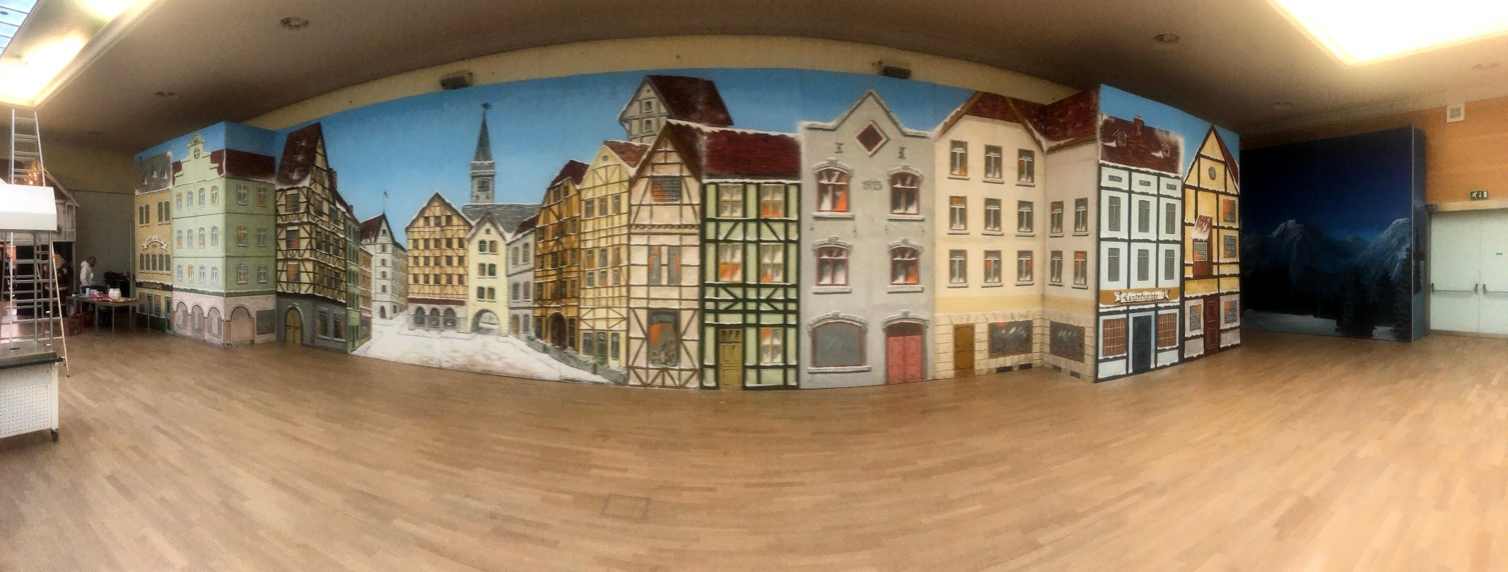 Altstadt, Schnee, Marktplatz Kulisse im Winter, Fachwerk - Event - Dekoration - Altstadt – 3