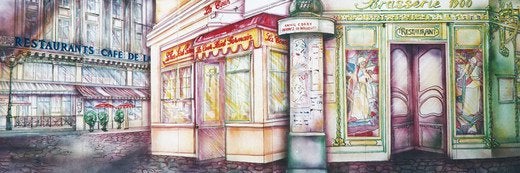 Frankreich Brasserie Kulisse, Paris, Eiffelturm, Stadt der Liebe – 3