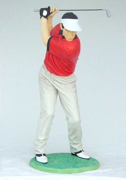 Golfer Figur, Golf, Golfen, Minigolf, Mensch, Sport