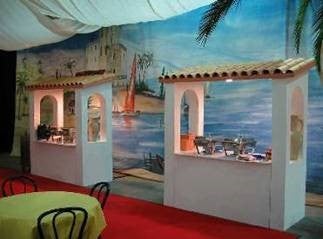 Buffetstand, brasilianischer Hacienda Stil, Buffet, Brasilien, Marktstand – 2