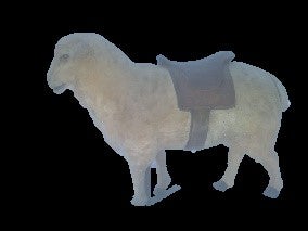 Karussell, Schaf Figur, Tier - Zirkus - Zoo - Kirmes – 2