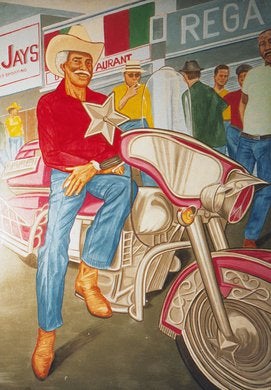 Amerika, Cowboy, Harley, Kulisse, USA, Motorrad, Harley Davidson – 2