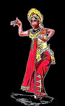 Indien - Tempeltänzer - Cut Out - Kulisse - Event - Dekoration – 2