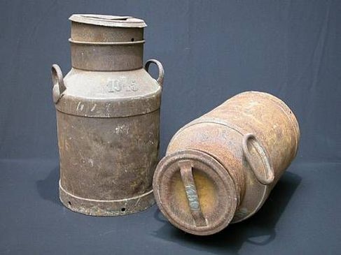 Milch Transportbehälter, Milchkanne, Kuh, Bauernhof, Bauer – 4