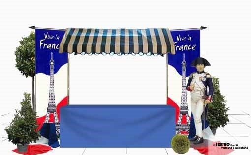 Marktstand, Verkaufshütte, Buffetstand – 4