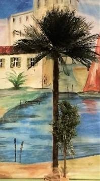 Palmen, Palme, Strand, Beach, Kokosnuss - Karibik - Beach