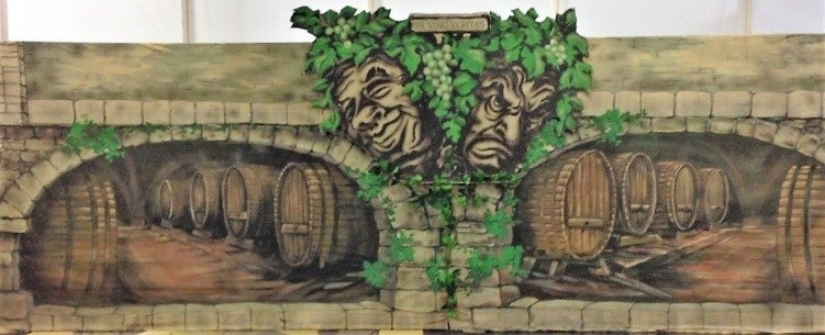 Weinkeller - Kulissen, Gewölbe, Gewölbekeller, Keller, Weinbau, Weinberg, Wein