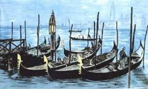 Venedig Kulissen - verschiedene Motive, Italien, Venezianisch, Gondel – 4