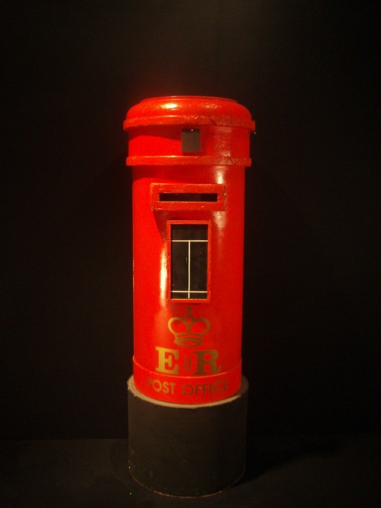 Englischer Briefkasten,Postkasten, Post, England, London, Brief