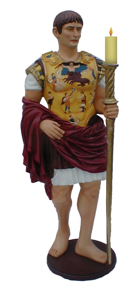 Kaiser Augustus Figur, Rom, Italien, Cäsar