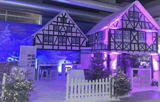 Fachwerkhäuser, Fachwerk, Weihnachten, Weihnachtsdorf, Weihnachtsmann, Winter – 2