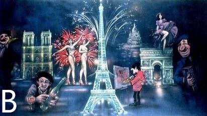 Eiffelturm Kulisse - verschiedene Motive, Paris, Frankreich, Stadt der Liebe – 4