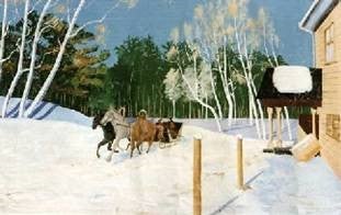 Troika Kulisse, Russland, Moskau, Pferde, Kutsche, Pferd, Nutztier – 2