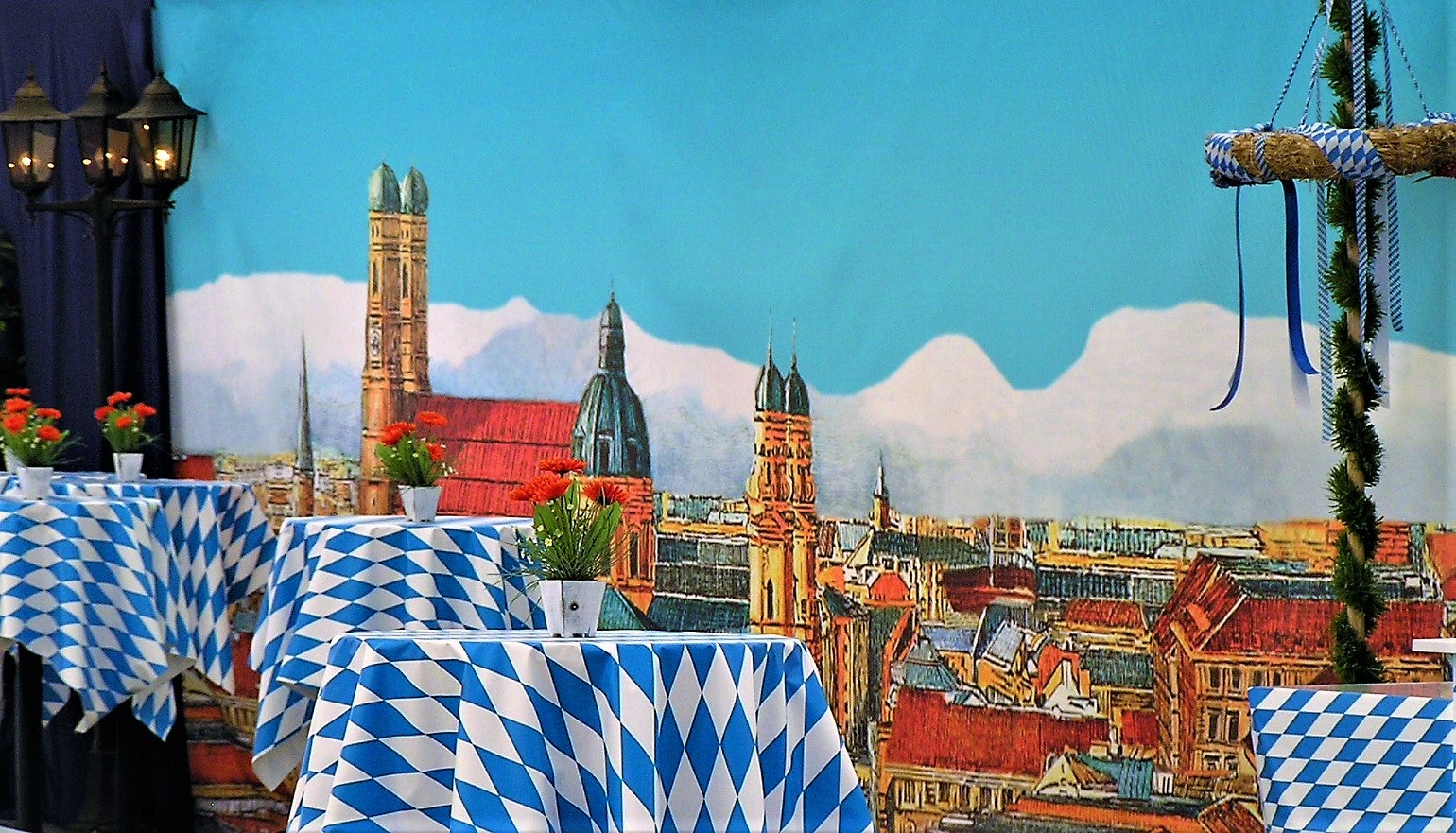Bayrisch, München, Oktober, Bierfest Dekoration – 4