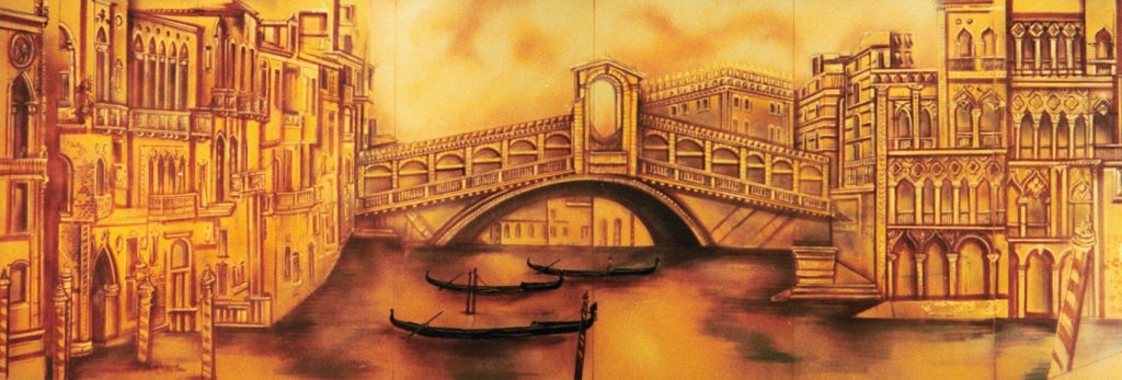Venedig Rialtobrücken Kulisse, Brücke, Italien, Romantik