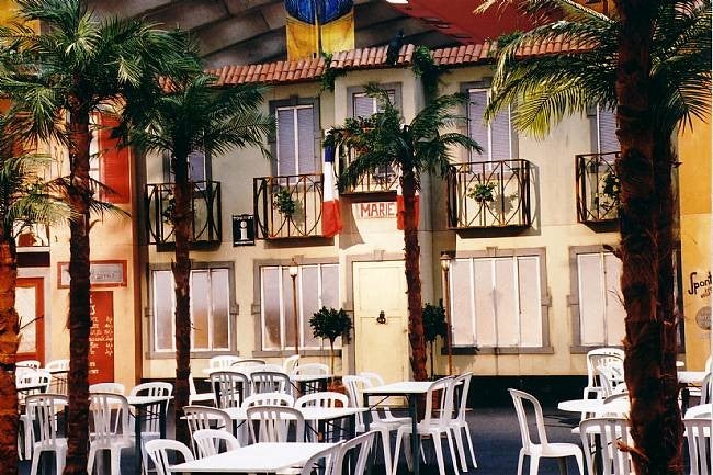 Französischer Marktplatz - Kulisse, Frankreich, Paris, Markt