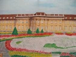 Schloss Baden Württemberg Kulisse, Garten, Schlossgarten