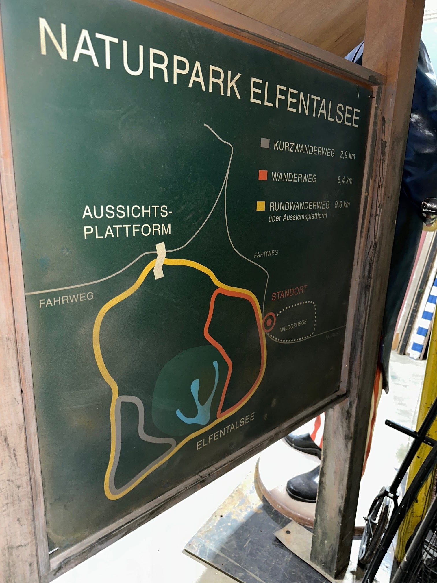Wanderkartenschild überdacht – 3