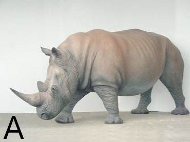 Nashorn Figur, Nashornbaby, Tier, Wildtier, Jungtier, Afrika, Savanne