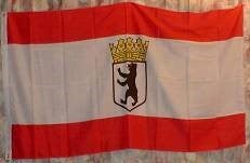 Flagge Berlin, Wappen, Hauptstadt, Fahne – 2